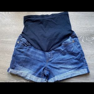 Maternity Jean Shorts